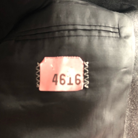 Ungaro 2 Button No Vent Wool Sport Coat 40 Reg - Picture 7 of 8